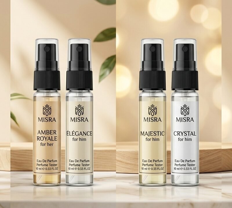 Misra Fragrance – (5 ML) Premium Tester Collection | 8 Signature Scents