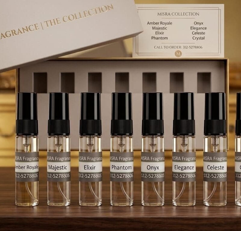 Misra Fragrance –  (5 ML) Premium Tester Collection | 8 Signature Scents